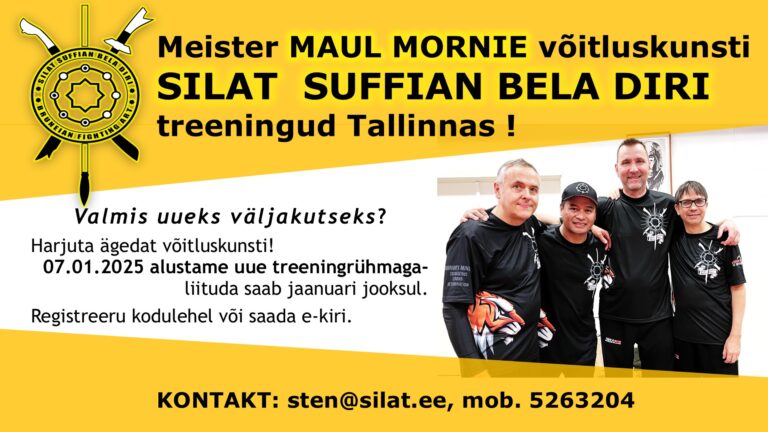 07.01.2025 avame algajate treeningrühma